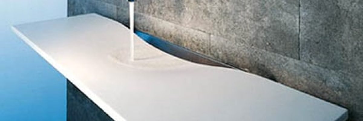 white washplane sink